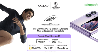 OPPO Find N2 Flip Berikan Keuntungan Eksklusif untuk Penggemar Sepak Bola di Indonesia!